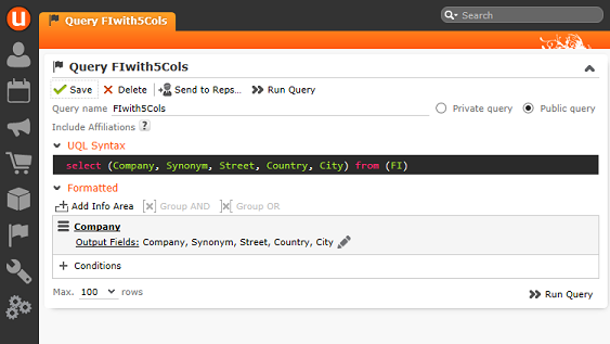 Queryservice Service Generator