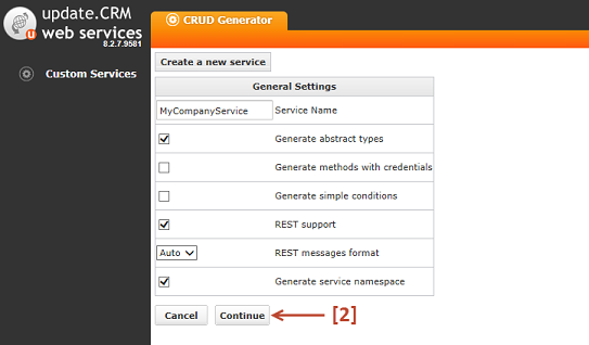 Service Generator